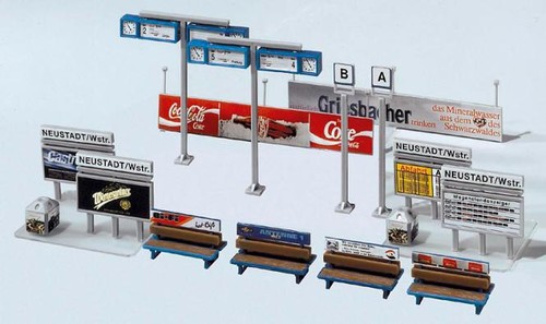 Faller bahnsteigausschmückung - faller,