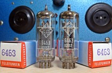Konvolut 2x Röhre Telefunken    6463 (E86CC ECC813) ungebraucht / NOS