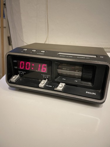 Philips vintage radiowecker - philips,