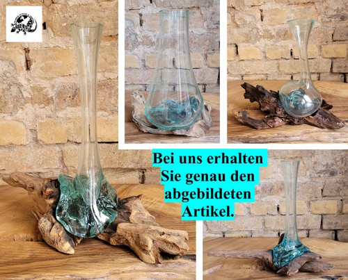 Deko glas auf - glas, wurzel