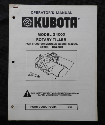 Kubota g3200 g4200 - kubota, g4200h