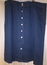 Jeans-Rock, Gr. 52,Jeansrock