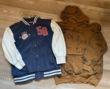 H&M Jacke Collegejacke + Hoodie Kapuzenpulli Pulli Gr. 170