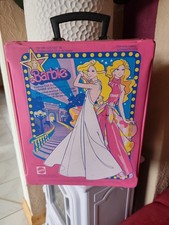 Alter  "Mod Ära" Barbie Koffer Mattel 1977  Barbie Doll Case Vintage Trunk #1004