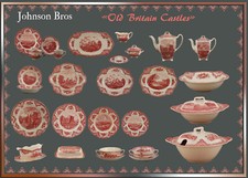 Johnson Bros "Old Britain Castles" Teile zur Wahl: teller platte tasse england 