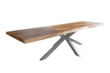 Esstisch Baumkante massiv