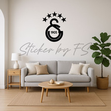 Türkische Wandsticker / Wandtattoo - Türk - Galatasaray - Fenerbahce - Trabzon