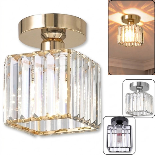 Moderne kristall deckenleuchte - moderne,