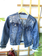 Damen Jeansjacke Blue Denim