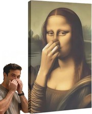 Mona Lisa Kneifnase Badezimmer