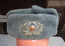 MdI NVA Wintermütze Pelzmütze Offizier Schapka DDR Uniform Winter Größe 54
