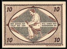 Notgeld Unterweißbach, 1921