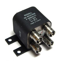 Radiall dpt MICRONDE R 566944121 Antennen-Umschalter, HF-Relais, 1 GHz, 48V