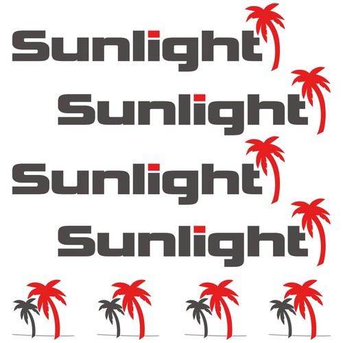 Sunlight aufkleber sticker - sunlight, xl
