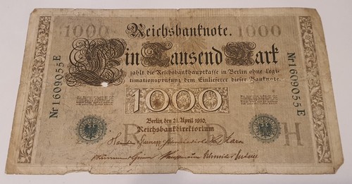 1000 mark reichsbanknote - 1000,