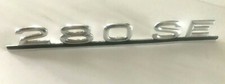 Emblem Mercedes 280SE 280 SE W116 Logo Typenschild Typenzeichen Oldtimer Modell