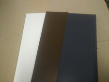 Alu Blech 0,8mm 2m Länge in Streifen Zuschnitt nach Wahl anthrazit, weiß, braun