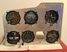 Flugzeug Instrument Panel