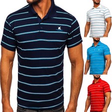 Poloshirt T-Shirt Kurzarm Polo Tee Hemd Classic Motiv Sport Herren BOLF Casual