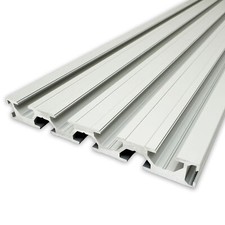 Alu Profil 120x15 | Nut 8 | Bosch kompatibel | Nutenprofil | Aluminiumprofil 