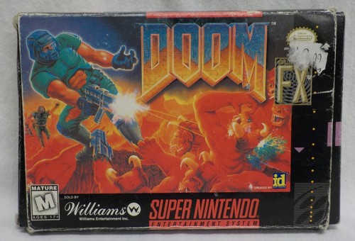 Doom super nintendo - (super,