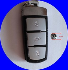Volkswagen Schlüsselemblem 10 mm 5H0837891 schwarz/chrom NEU