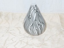 Vintage Keramik Pfeffer Streuer "schwarz/weiß"  gemarkt Vivo Villeroy & Boch