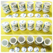 6 Antike Gewürzbehälter