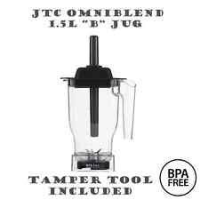JTC OmniBlend, Saro, ProBlend Bio Chef BPA frei 1,5L (B) Kanne Mixer mit Tamper