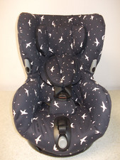 Maxi-Cosi-Axiss  Bezug  Ersatzbezug schwarzblau mit Vögeln *neu*