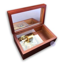 Braun holz sankyo - holz, spieluhr