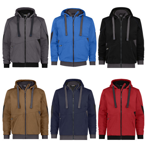 Dassy pulse sweatshirt jacke - pulse, sweatshirt-jacke