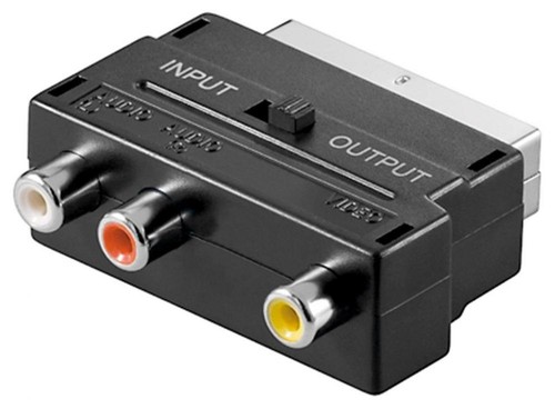 Scart adapter mit - scart, out