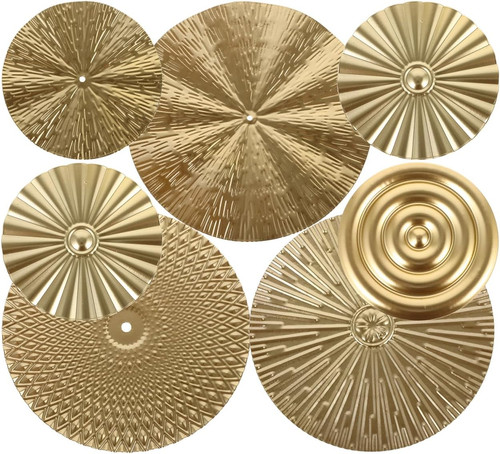 Goldene wanddeko set teilig - wanddeko,