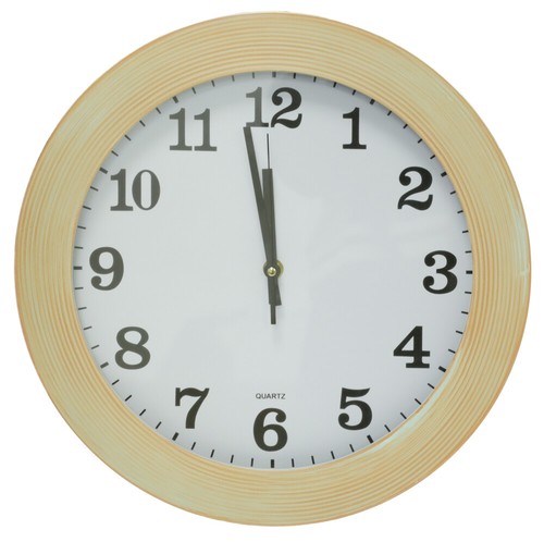 Große runde wanduhr - cm, mit