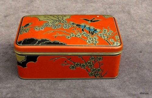 Art deco blechdose - art,