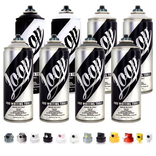Loopcolors graffiti spraydosen - graffiti,