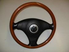 VW Golf 4 Cabrio 3 schönes Holzlenkrad Lenkrad aus Holz