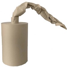 Schrenzpapier Packpapier Rolle 30cm 430m 9 kg grau ohne Hülse Innenabrollung