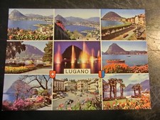Ansichtskarte schweiz lugano - ansichtskarte,