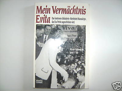 Mein vermächtnis evita peron - evita,