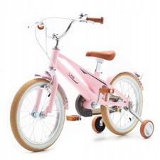 14-ZOLL-KINDERFAHRRAD FAHRRAD FÜR KINDER MIT SEITENRÄDERN ROSA LEICHT