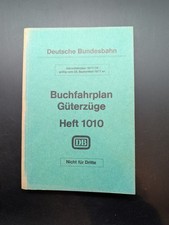 Buch Buchfahrplan Heft 1010