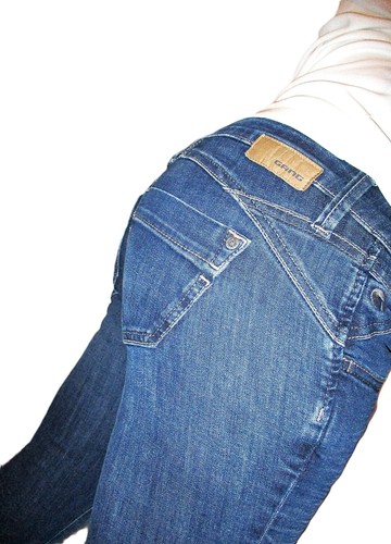 Gang slim hüft jeans - slim, 🌸