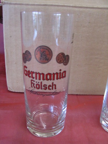 Germania kölsch gläser - 10, kölsch-gläser