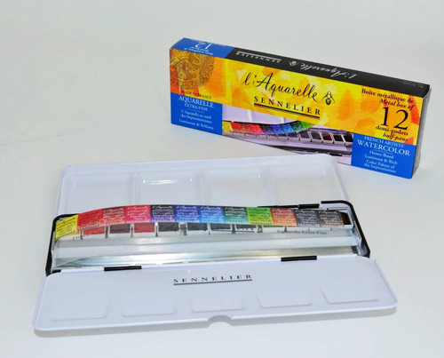 Aquarellfarbe halbe - aquarellfarbe, 12