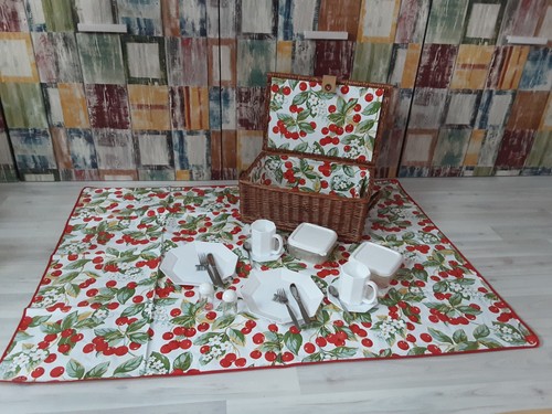 Arcopal picknickkorb mit - picknickkorb,