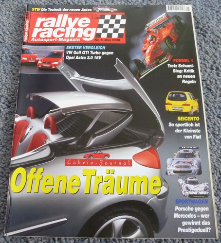 Rallye racing golf - racing, 5/98