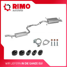 Volvo S40 V40 2.0 (1996-2000) Auspuff Mittel+Endschalldämpfer Mit Montagesatz