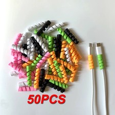 50 Stück Kabelschutz Silikon